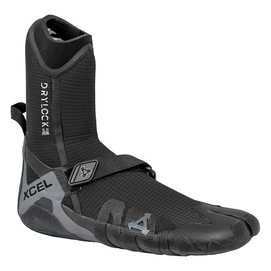 Xcel 5mm Drylock Split Toe Wetsuit Boots Channel Flex - UK8 USA9 (EU42)