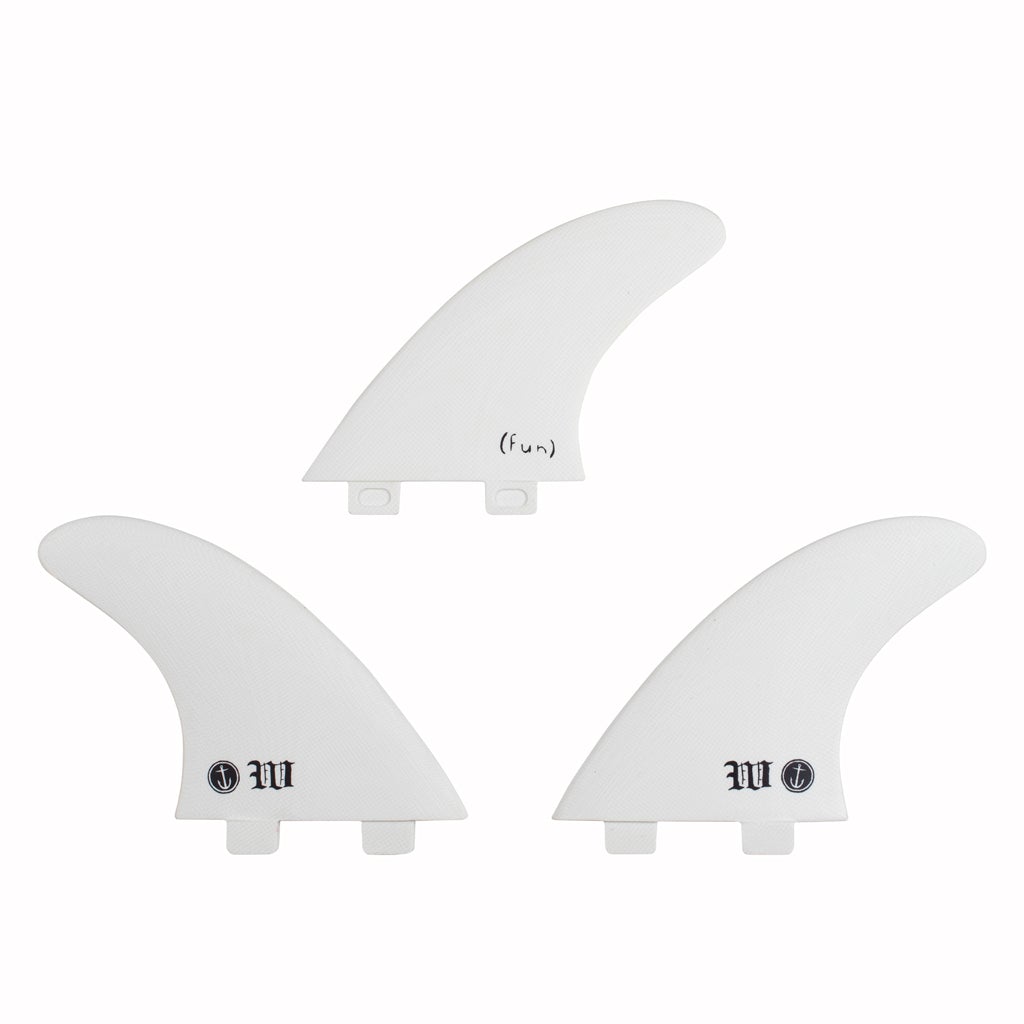 Captain Fin Co - Wade Goodall Tri - Medium - White (FCS)