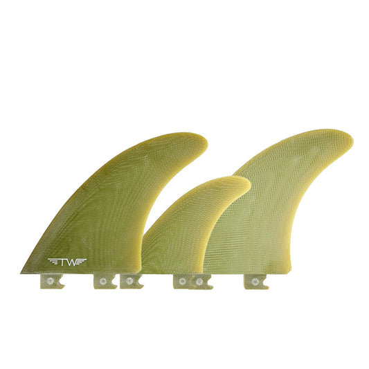 Captain Fin Co - Tyler Warren Twin + Trailer - Large - Olive (Snap-In / FCS II)
