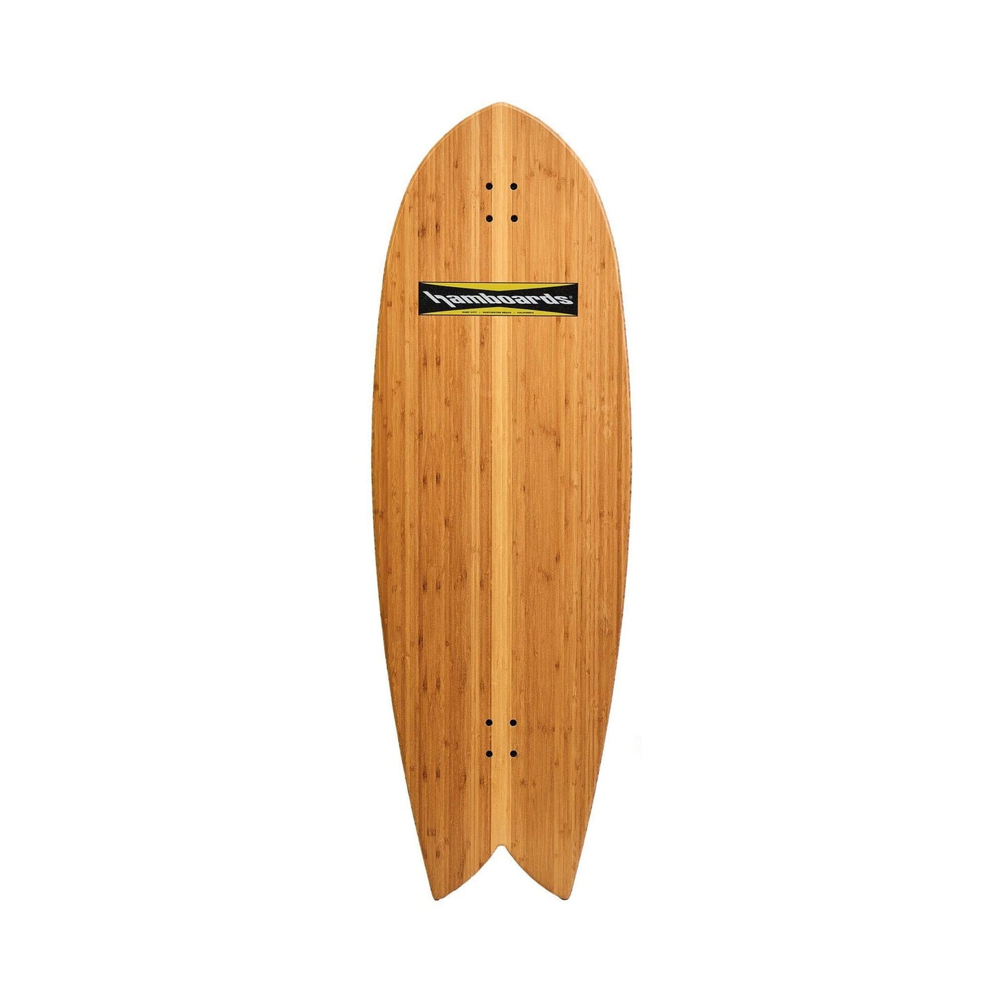 Hamboards - 4'5" The Fish - Bamboo - Deck Only