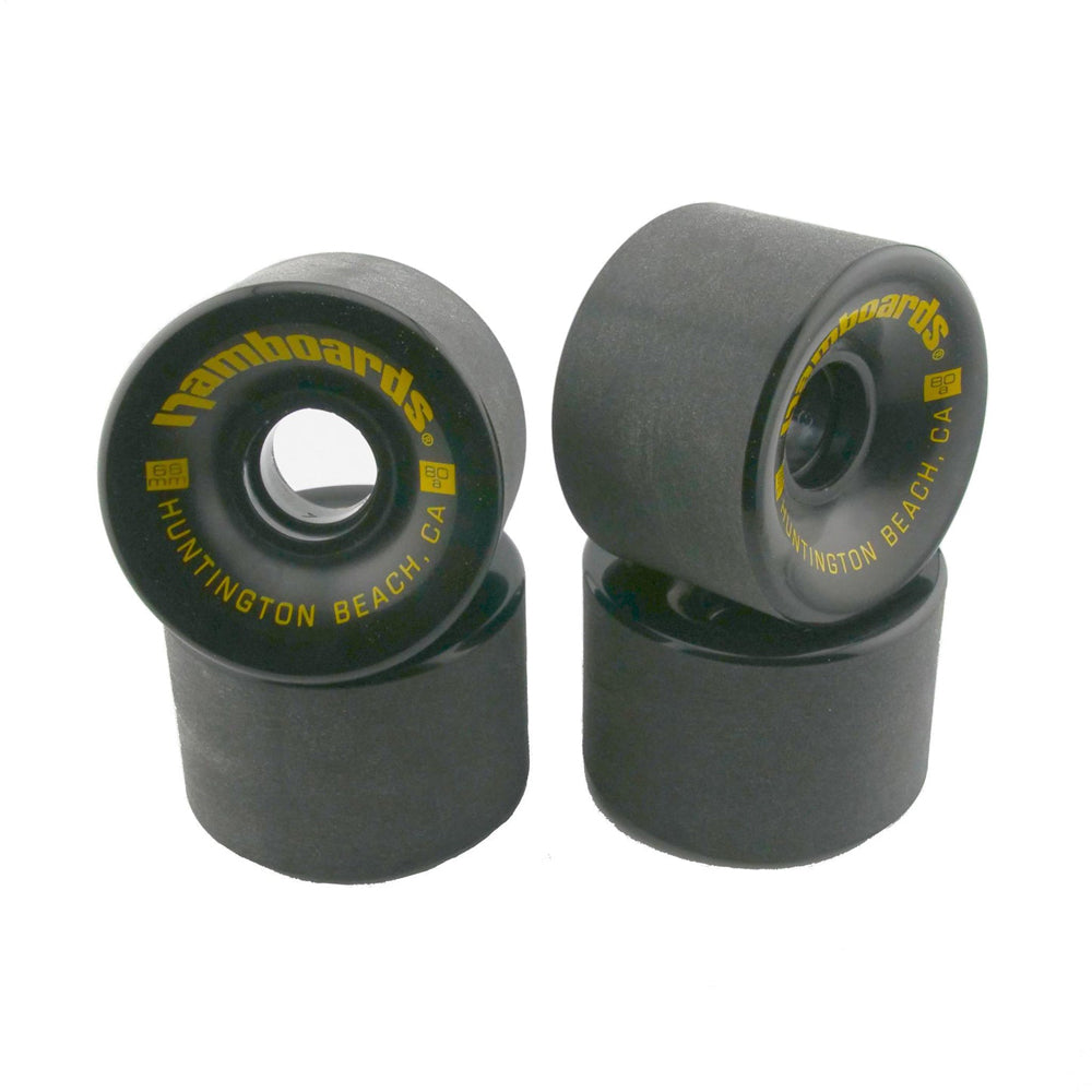 Hamboards - Black Wheels - 66mm 80A