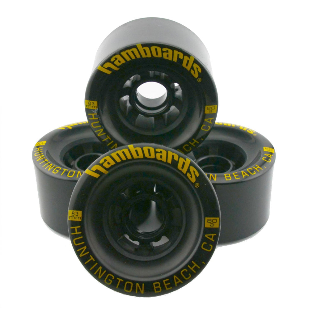 Hamboards - Black Wheels - 83mm 80A