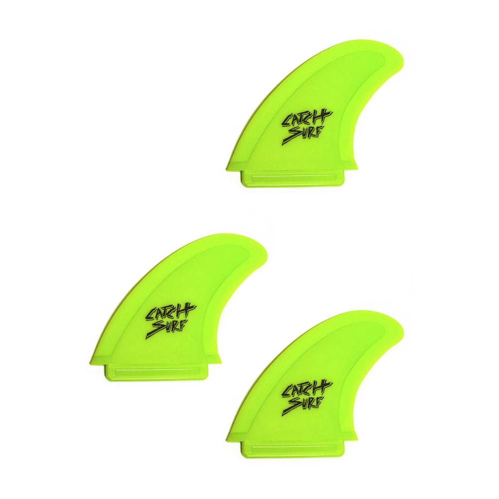 Catch Surf - Safety Edge Tri Fin Kit - Lime