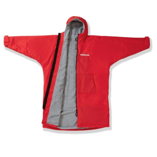 Northcore Beach Basha Sport Changing Robe Red