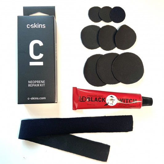 CSkins Wetsuit Repair Kit including Glue and Patches