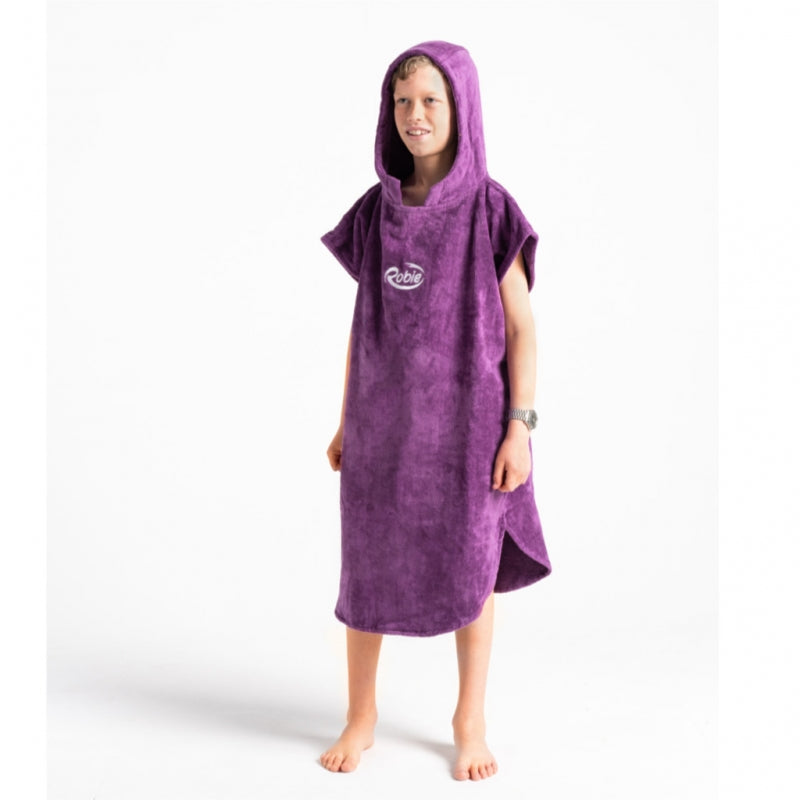 Robie Robes Beach Changing Poncho Junior Ultra Violet