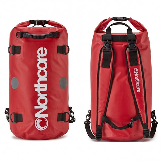 Northcore 40 litre Wetsuit Wet Backpack Dry Bag Red