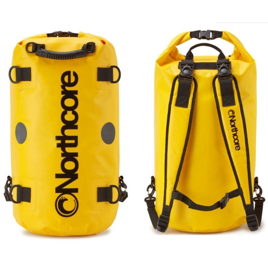 Northcore 40 litre Wetsuit Wet Backpack Dry Bag Yellow
