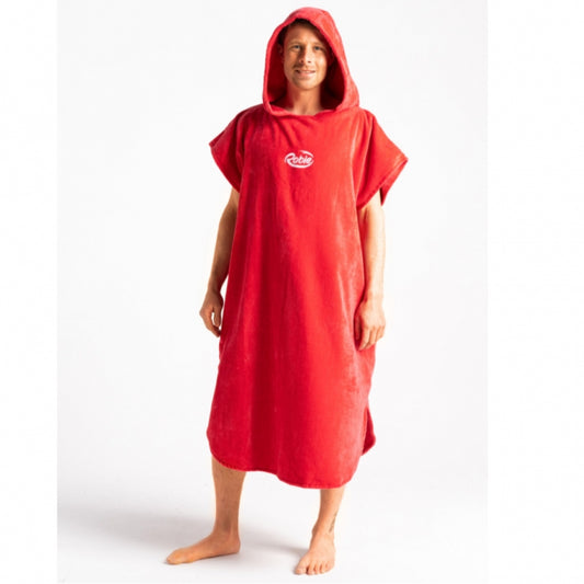 Robie Robes Beach Changing Poncho Medium Coral