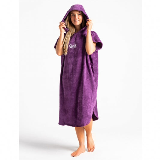 Robie Robes Beach Changing Poncho Small Ultra Violet