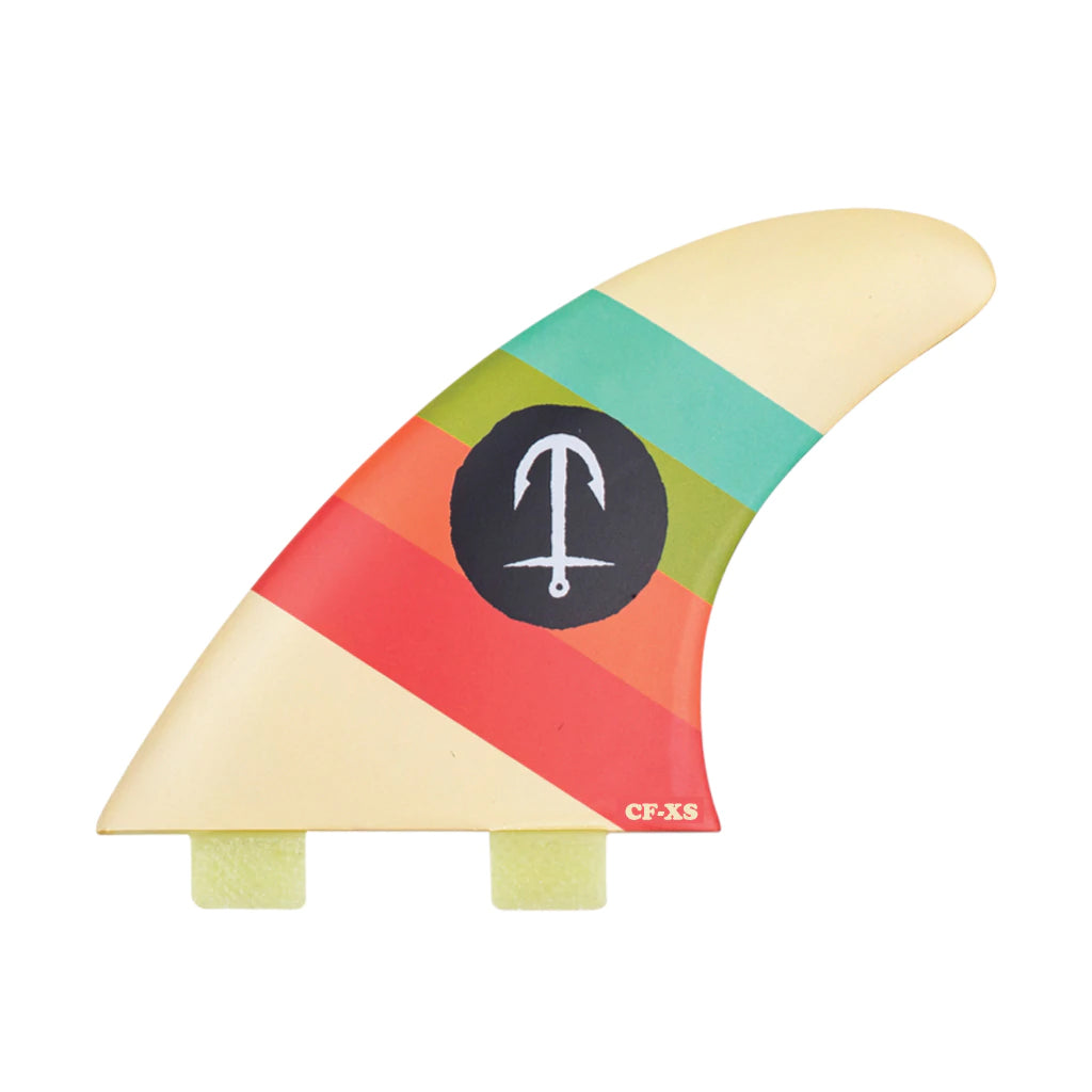 Captain Fin Co - CF Series Tri - XS/SM/MD/LG - Cream (FCS)