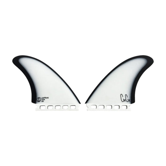 Captain Fin Co - Christenson Twin Especial - Medium - White/Black (Futures)