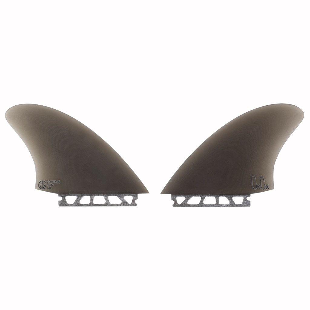 Captain Fin Co - Christenson Twin Keel - Large - Smoke (Futures)
