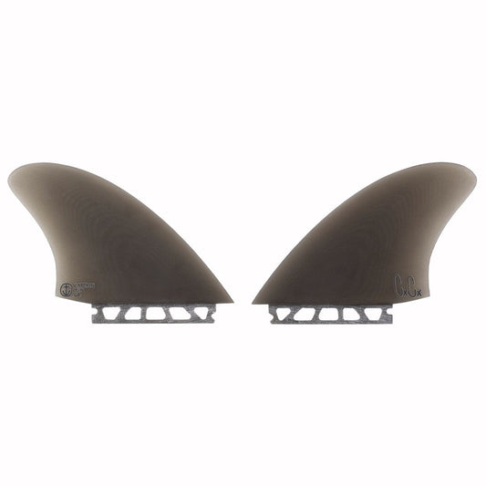 Captain Fin Co - Christenson Twin Keel - Large - Smoke (Futures)