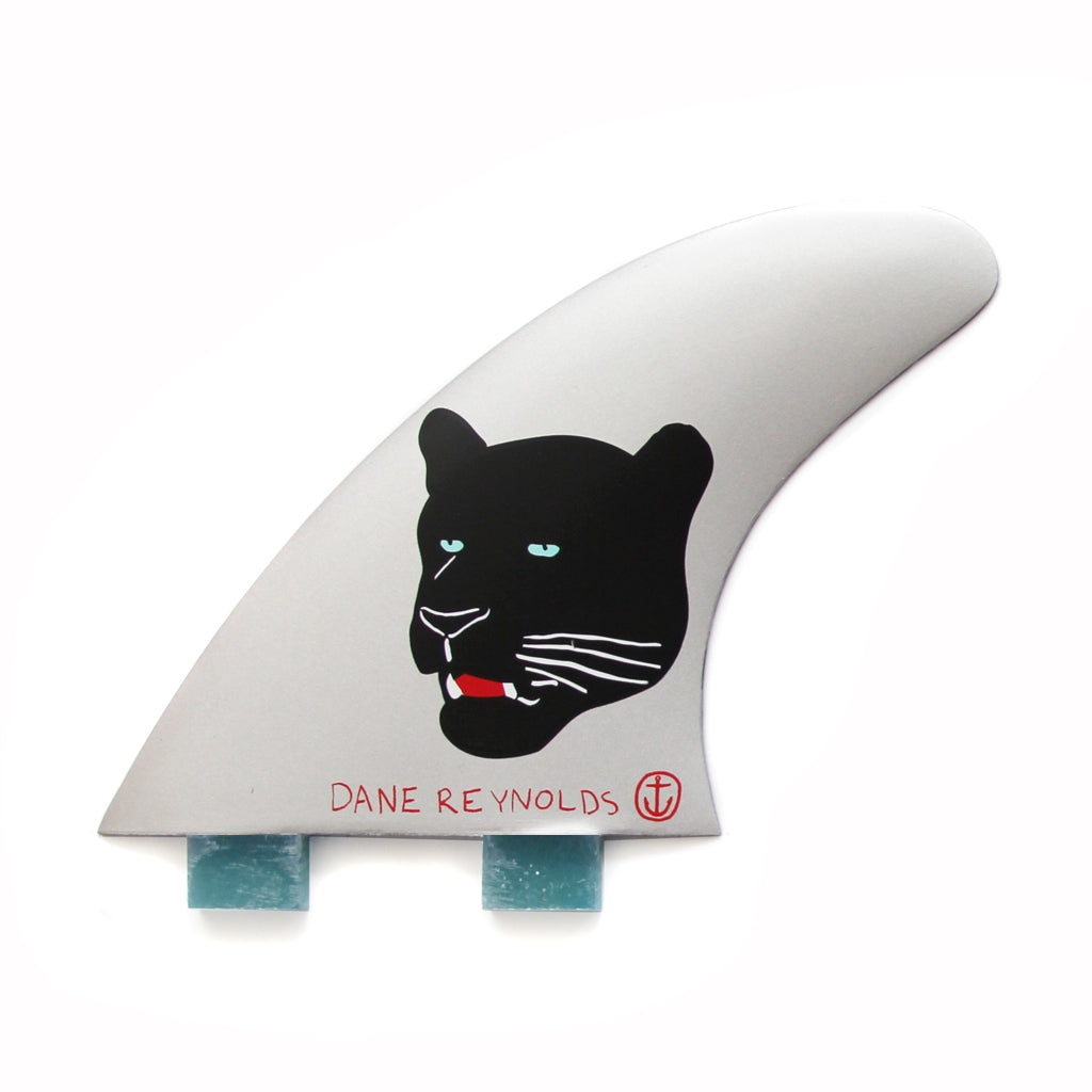 Captain Fin Co - Dane Reynolds Tri - SM/MD/LG - Silver (FCS)