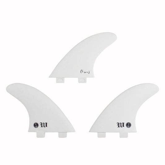 Captain Fin Co - Wade Goodall Tri - Medium - White (FCS)
