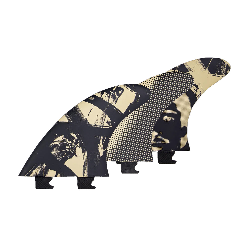 Captain Fin Co - Mikey February Tri - Medium - Black (Snap-In/FCS II)