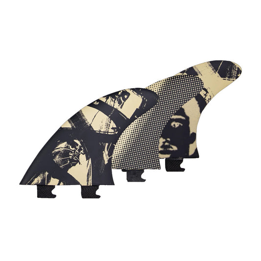 Captain Fin Co - Mikey February Tri - Medium - Black (Snap-In/FCS II)