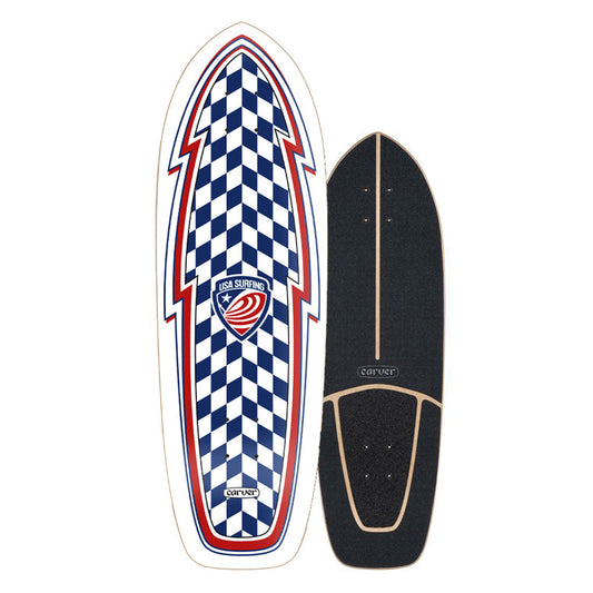 Carver Skateboards - 30.75" USA Booster - Deck Only
