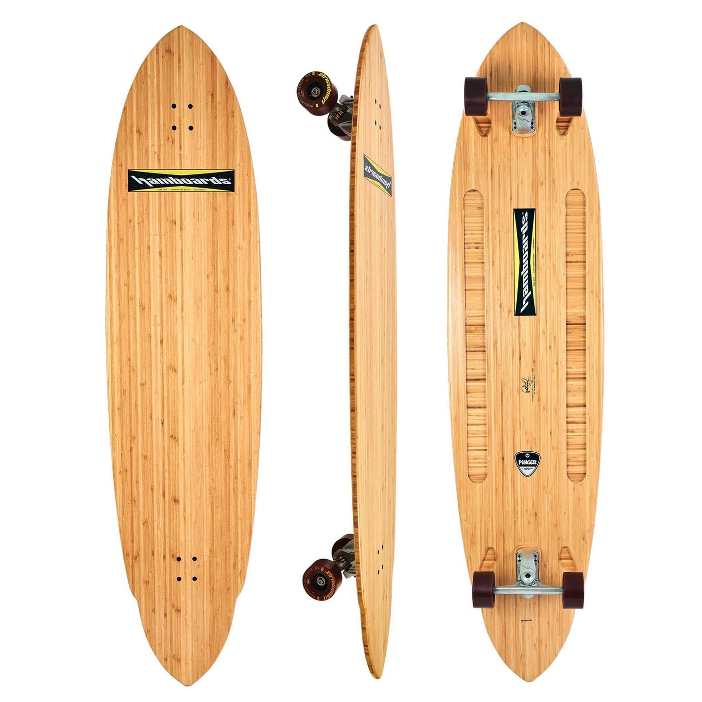 Hamboards - 5'7'' The Pinger - Bamboo