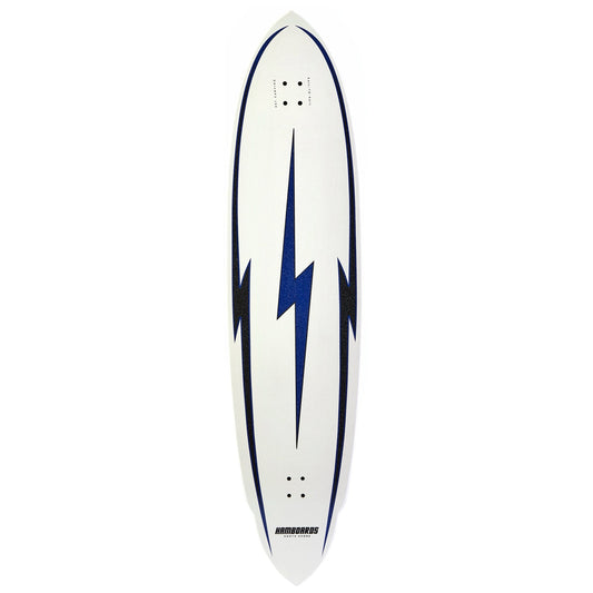 Hamboards - 5'7'' The Pinger - North Shore White - Deck Only