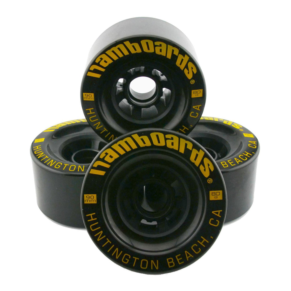 Hamboards - Black Wheels - 90mm 80A