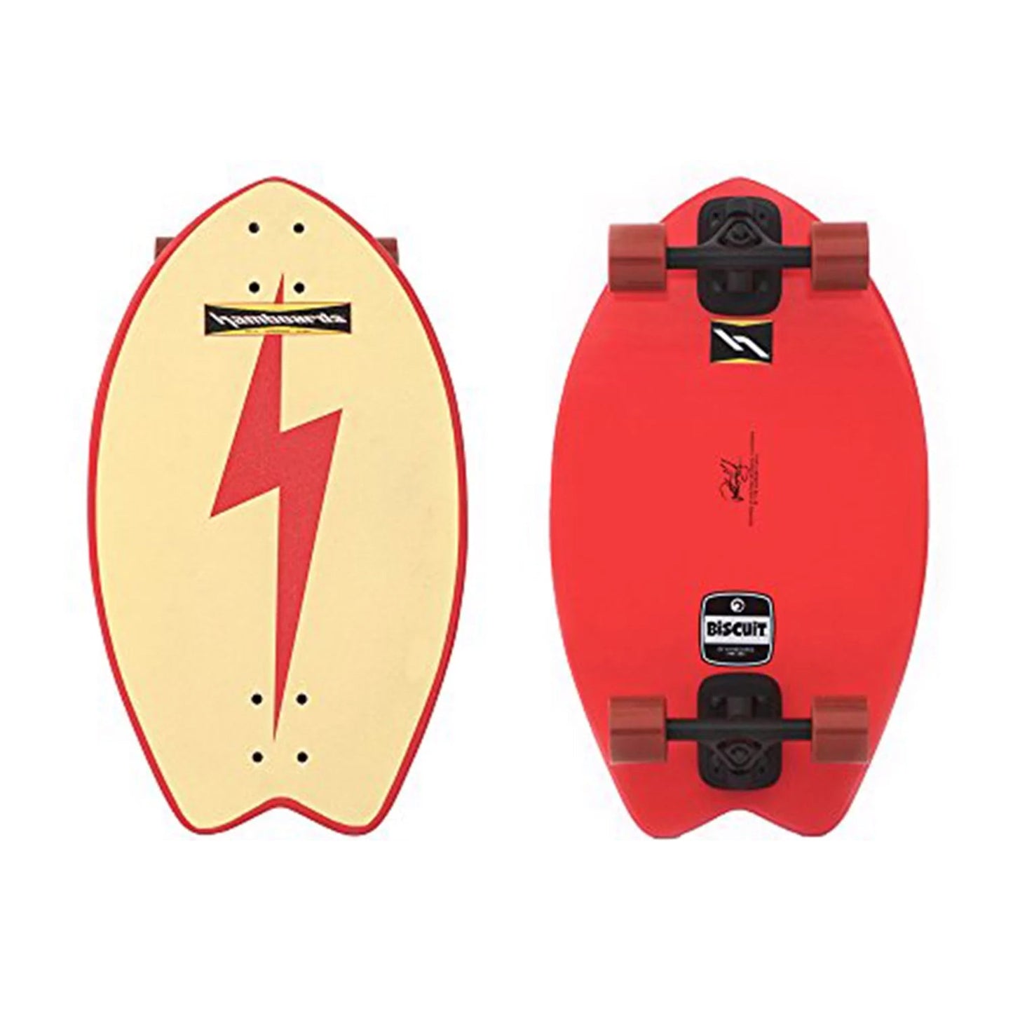 Hamboards - 24" The Biscuit - Red Bolt