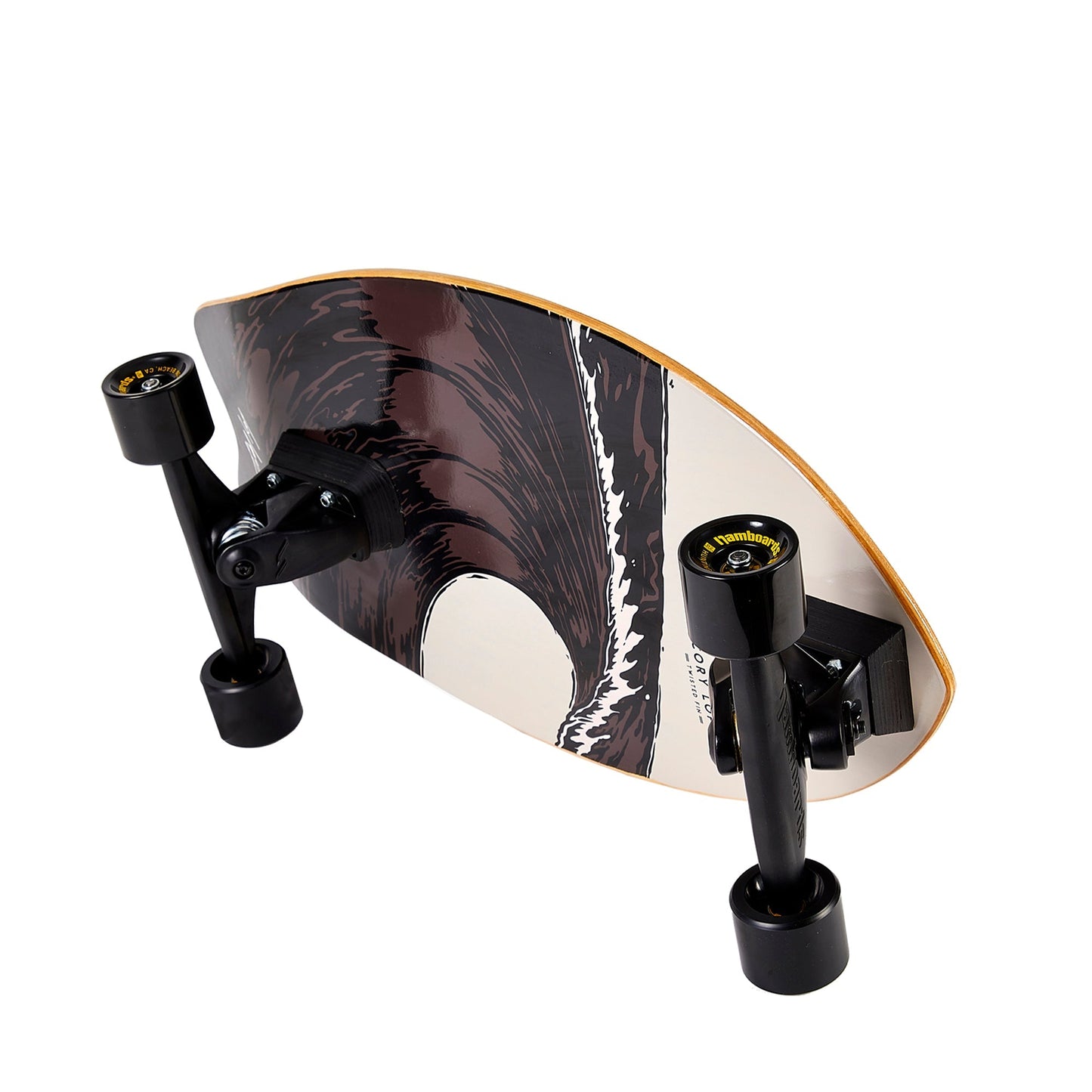 Hamboards - 26" The Corey Lopez Twisted Fin - Grey