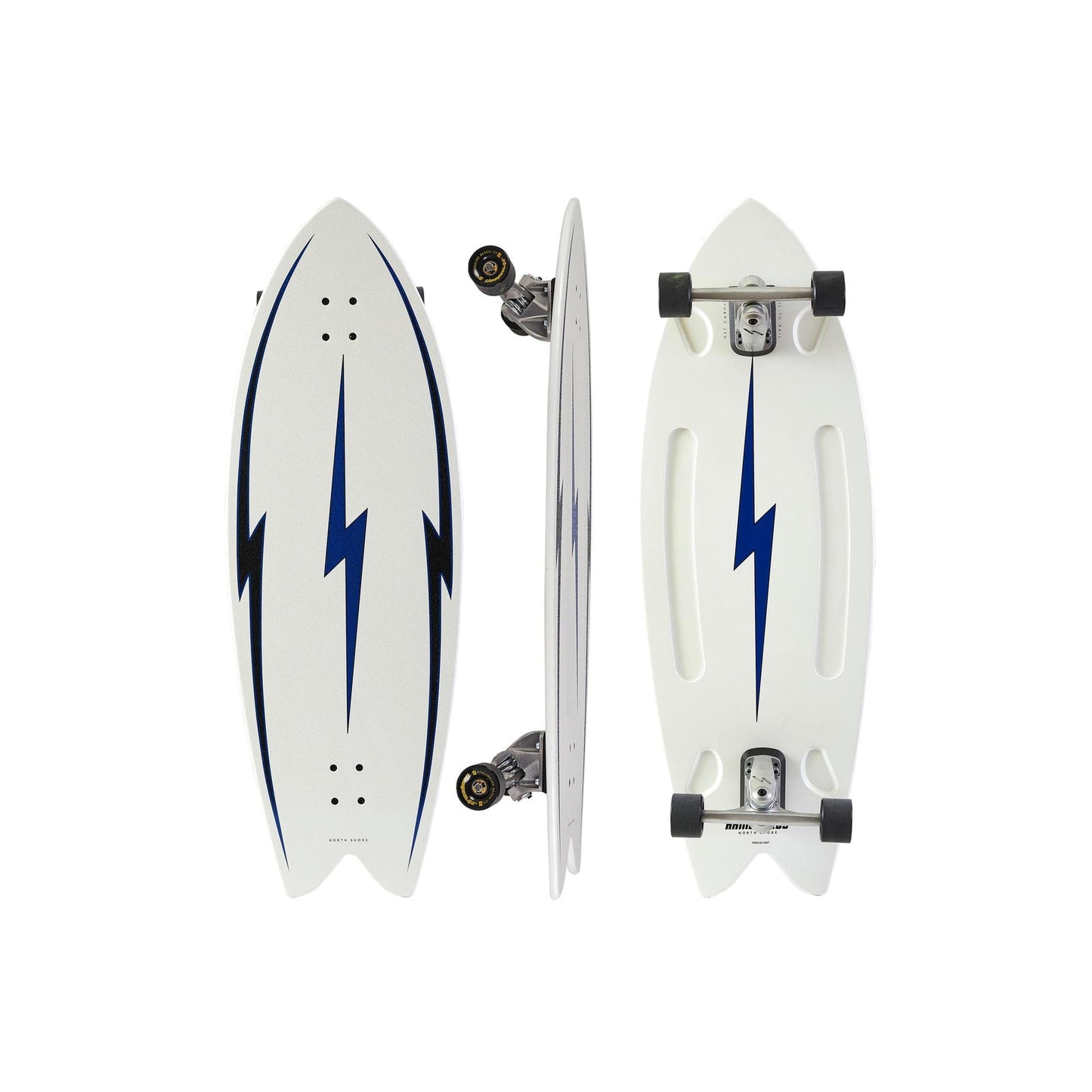 Hamboards - 43" The Pescadito - North Shore White