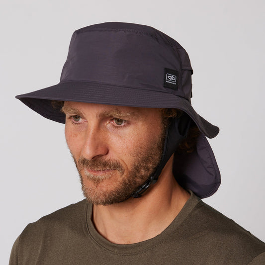 Indo Stiff Peak Surf Hat Charcoal
