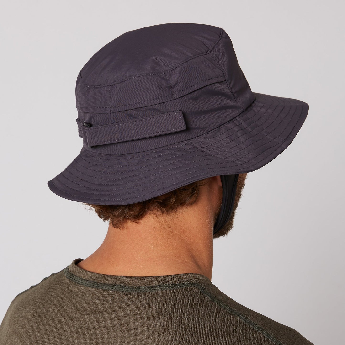 Indo Stiff Peak Surf Hat Charcoal