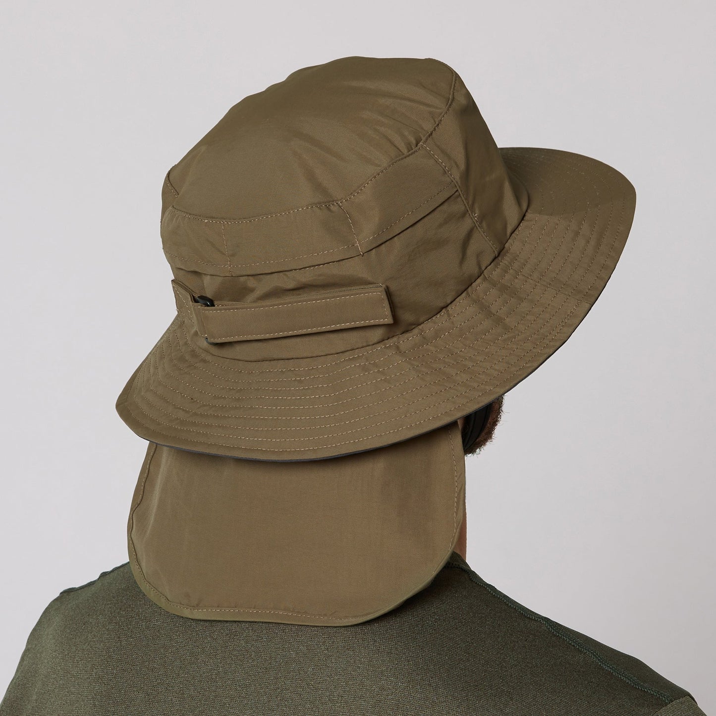 Indo Stiff Peak Surf Hat Charcoal