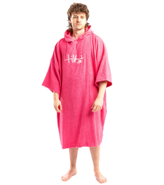 Tiki Beach Changing Robe Adult - Pink