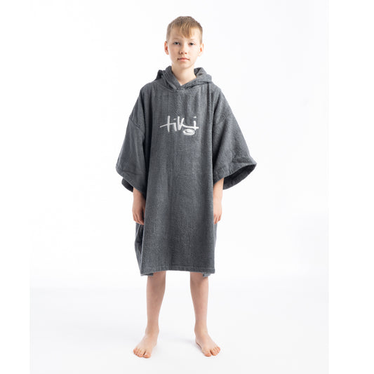Tiki Beach Changing Robe Junior - Grey