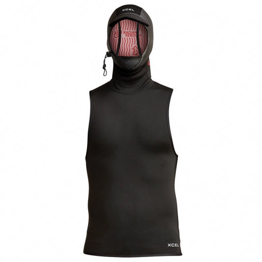 Xcel Infiniti 1mm Hooded Rash Vest - Large
