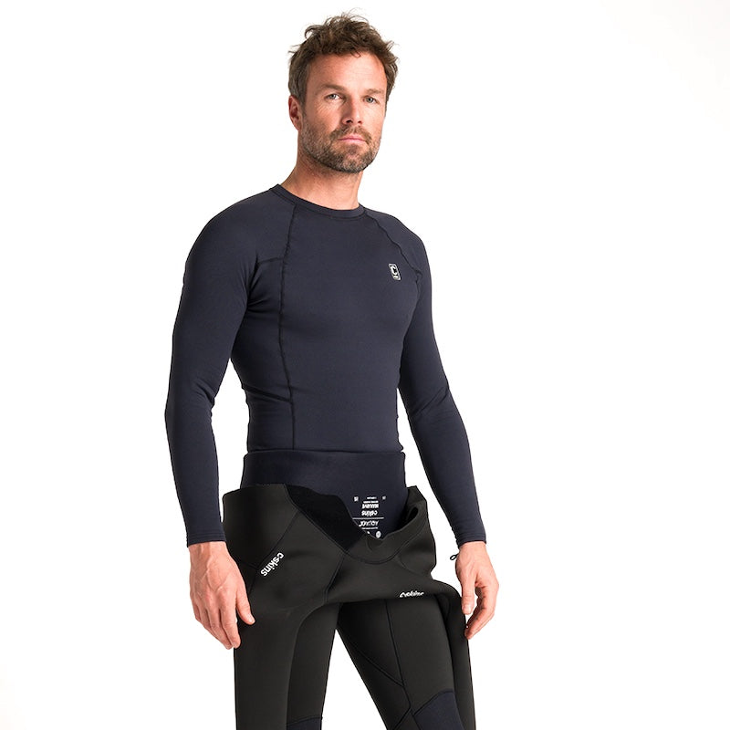 C-Skins HDI Skins Mens Thermal Rash Vest LS - XXL