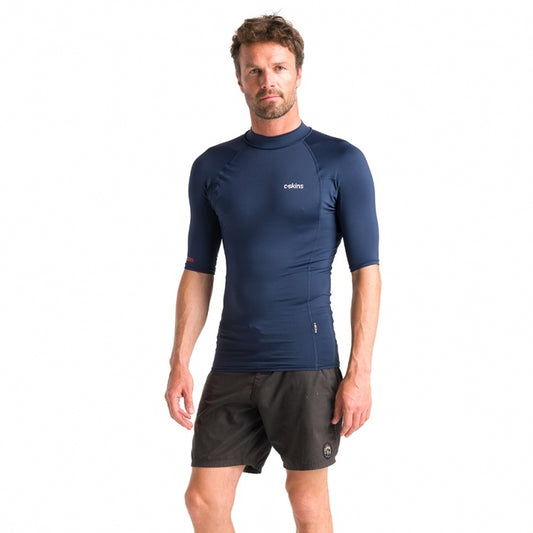 C-Skins NuWave Mens Rash Vest Bluestone - XXL