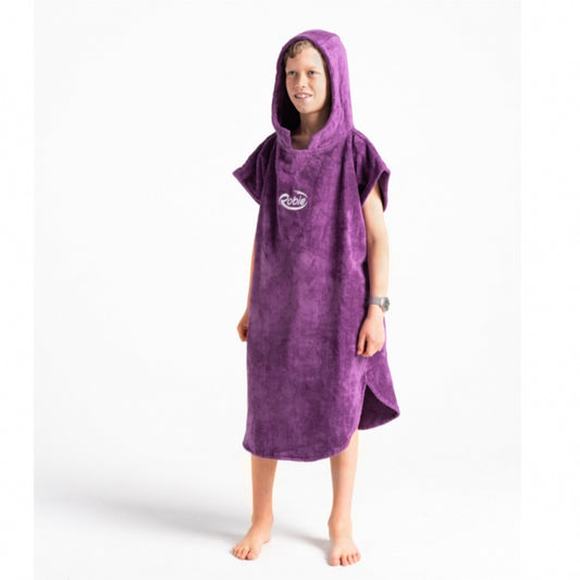 Robie Robes Beach Changing Poncho Junior Ultra Violet