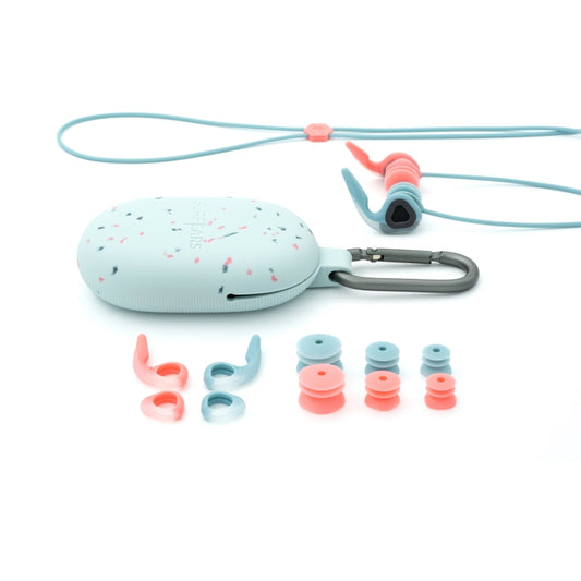 SurfEars Ear Plugs 4.0 Coral Sky